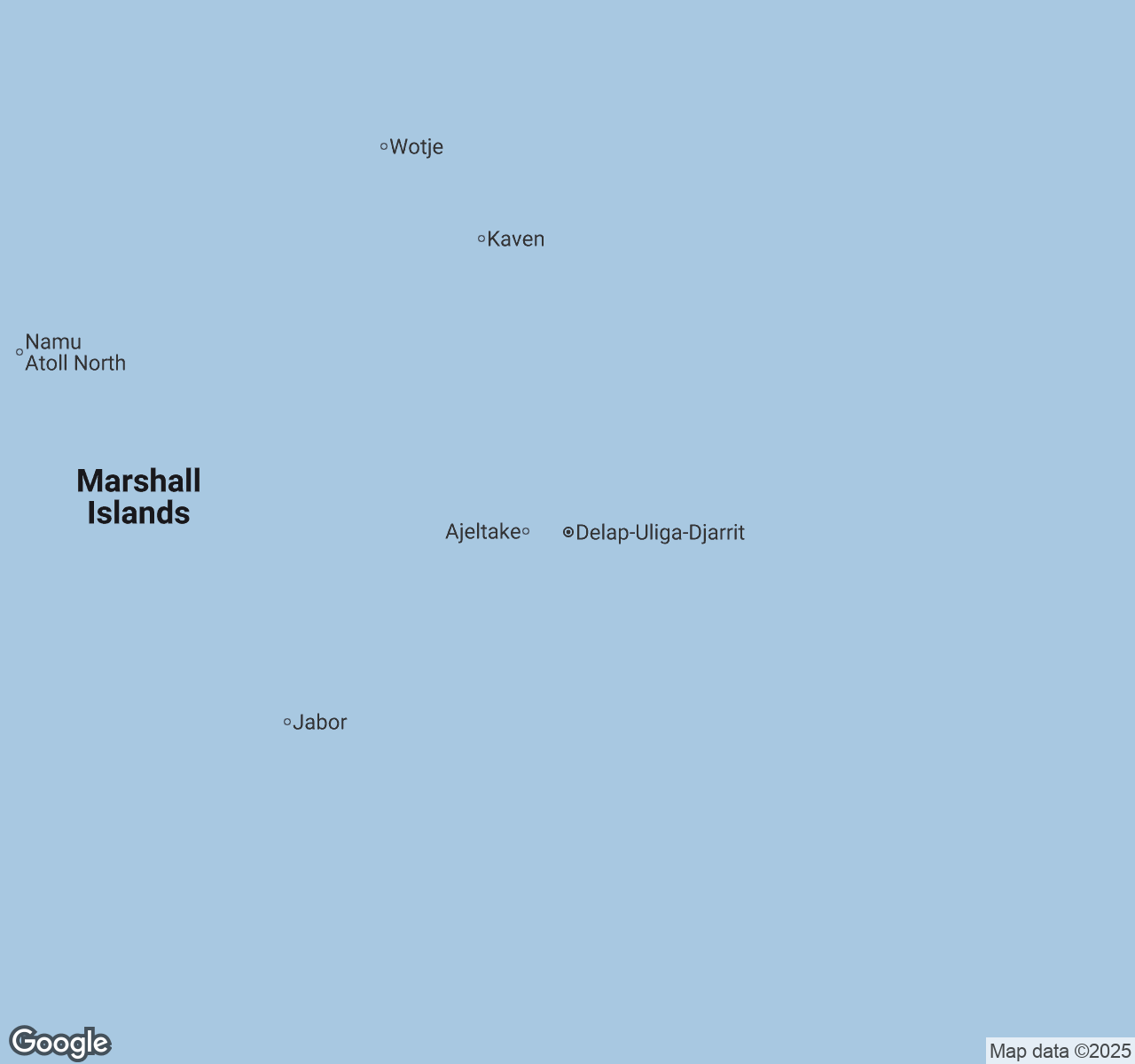 Map of Majuro